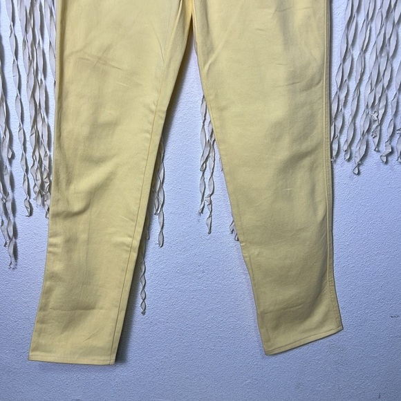 Vintage Rockies in Butter Yellow Size 28/7 Rigid 100% Cotton Denim - Picture 6 of 13